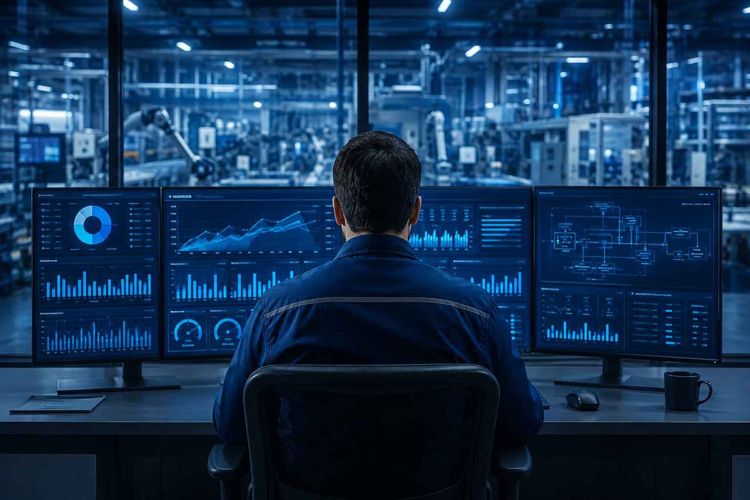 industrial analytics control room